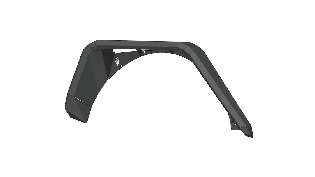 518AFR0B – ROAD ARMOR Fender Flare, Smooth Style Satin Black Steel